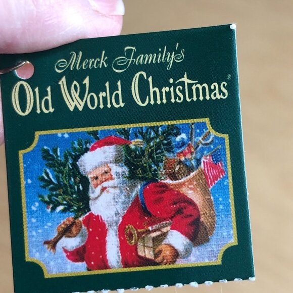 Old World Christmas Mexican Seashell Glass Ornament 12177 Summer Beach Theme NEW - Picture 4 of 5